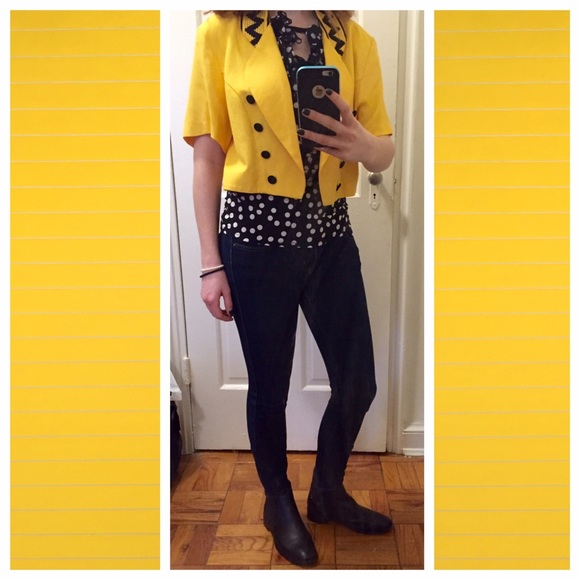 Vintage bolero jacket / blazer - Picture 2 of 4