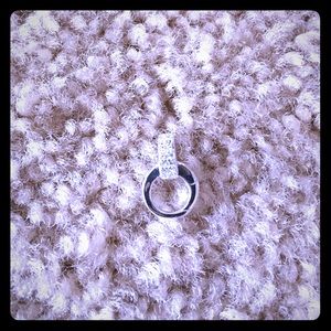 Silver Origami Owl crystal clasp