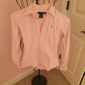 Ralph Lauren pin stripe button up