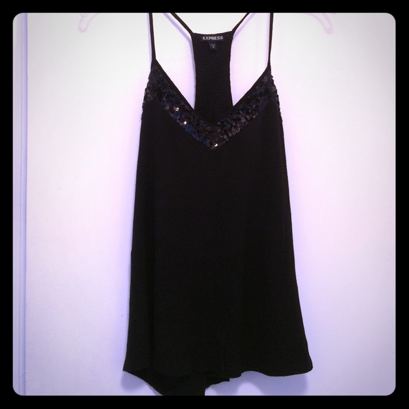Black sexy Tank top from Express
