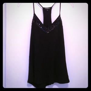 Black sexy Tank top from Express