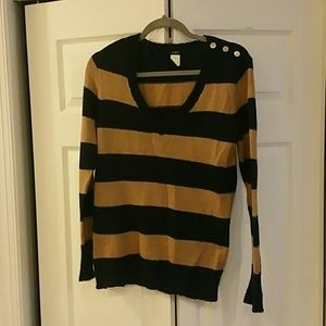 Jcrew stripe sweater