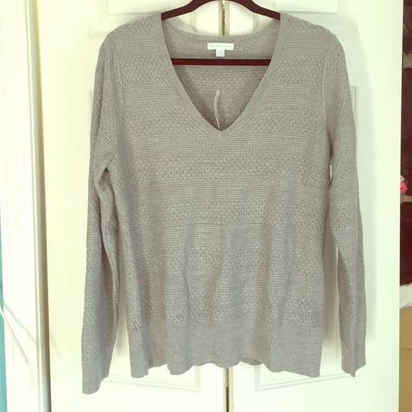 Shimmer V-Neck sweater