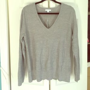 Shimmer V-Neck sweater