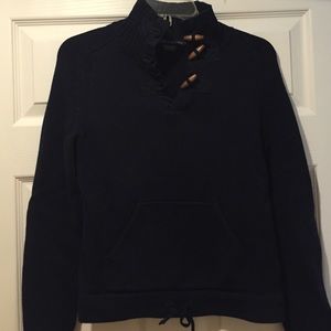 Ralph Lauren navy toggle sweater