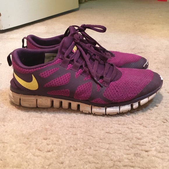Nike purple Free Run 3.0 size 8.5