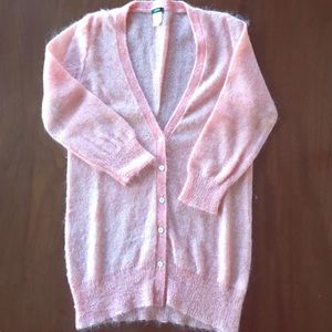 J. Crew Mohair Three-quarter Sleeve Cardigan