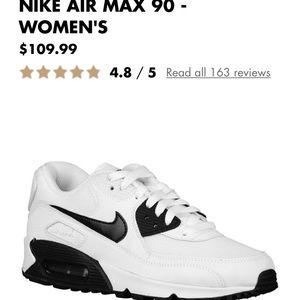 Nike Shoes - Nike Air Max 90 Black & White Nike Shoes - Nike Air Max 90 Black & White