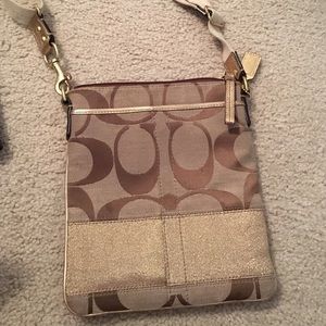 Coach cross body with matching wallet