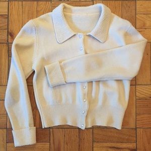 Vintage beaded sweater