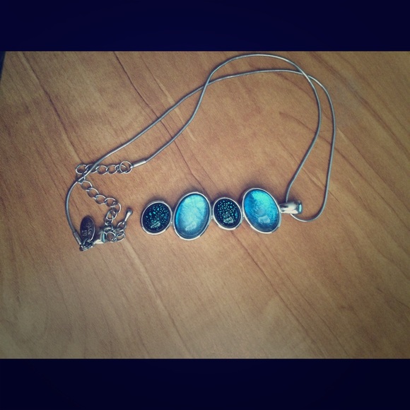 Lia Sophia blue necklace