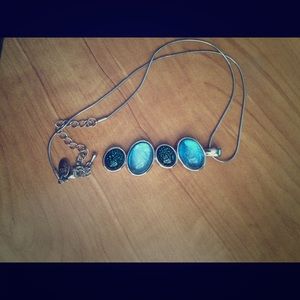 Lia Sophia blue necklace