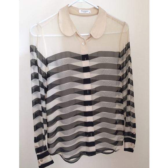Equipment Striped Blouse