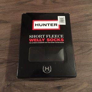 Hunter Short Fleece Welly Socks