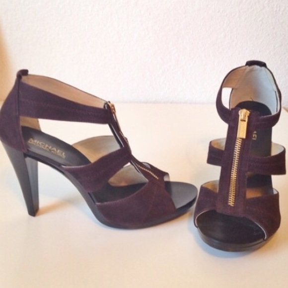 Michael Kors Berkley T-Strap Heels