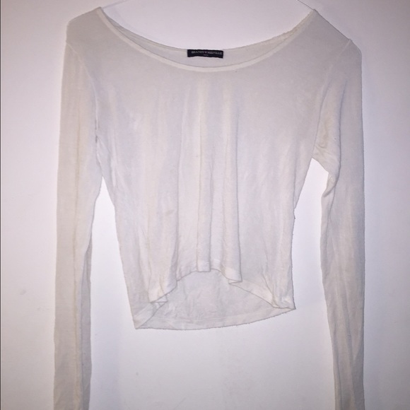 WHITE GENEVIEVE TOP BRANDY