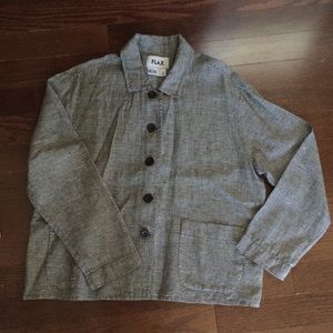 FLAX button down shirt