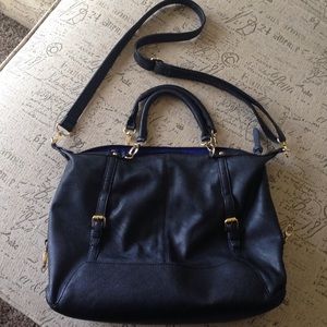 Black crossbody bag