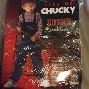 Chucky boys costume size m/l