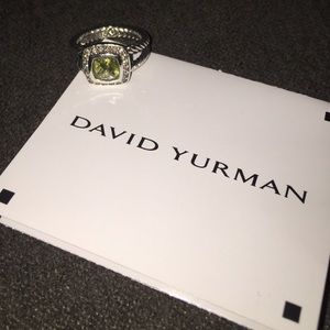 David Yurman Petit Albion Lemon Citrine Ring