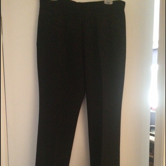 The Limited black dress pants.  Sexy Drew Fit