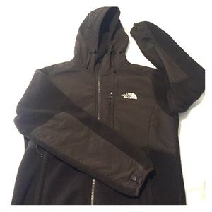Brown North Face Zip-Up Jacket