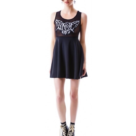 UNIF METAL MESH DRESS