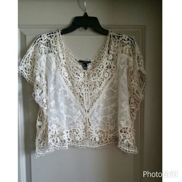 Crochet crop top