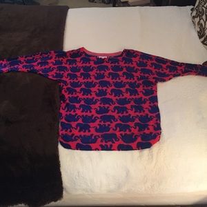 Lilly Pulitzer Elephant Sweater