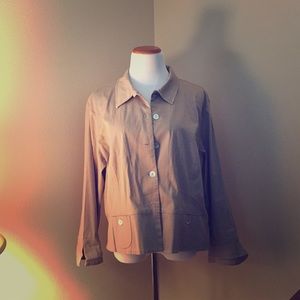 Chico's Khaki Jacket