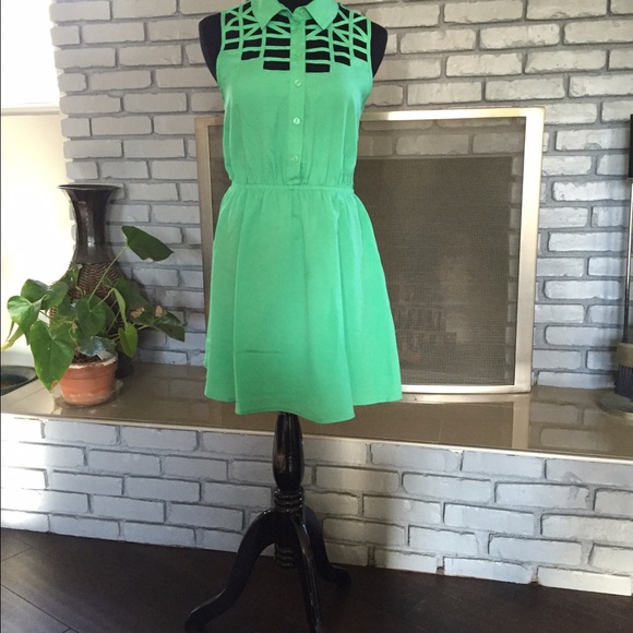 Sundress with cutouts