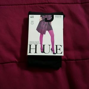 Hue Black control top tights size 1