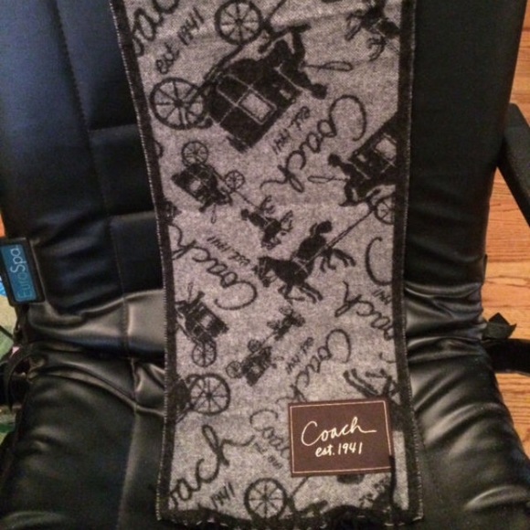 Coach Accessories - Wool and cashmere coach scarf