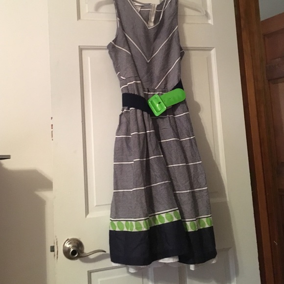 Girls striped dress