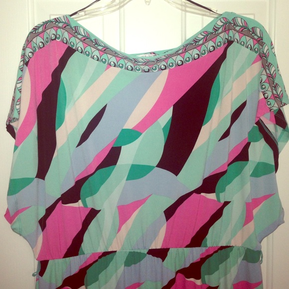 NWOT Jennifer Lopez Multicolor dress