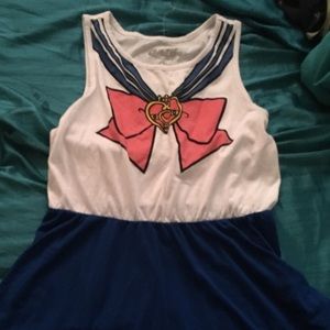 Sailor Moon Dress XL juniors hot topic