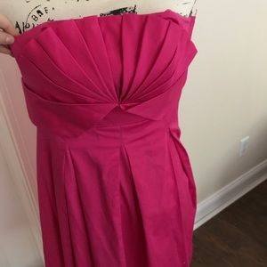 TED BAKER hot pink dress
