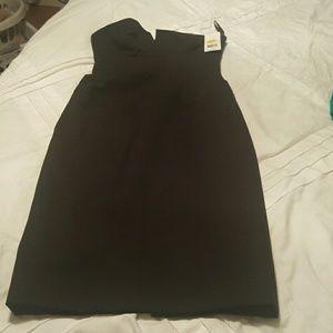 Strapless black dress PRICE DROP
