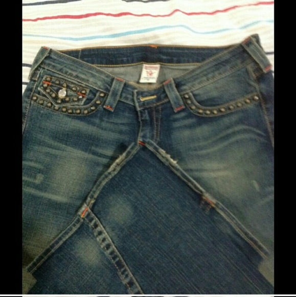Authentic women's True Religion Jeans-34"inseam - Picture 2 of 4