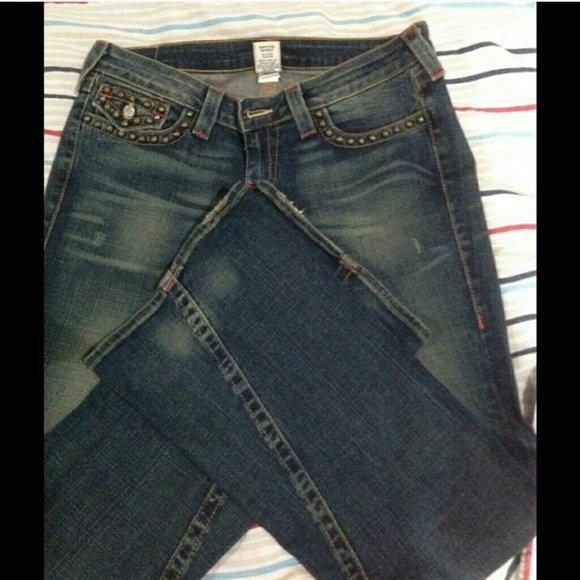 Authentic women's True Religion Jeans-34"inseam - Picture 3 of 4