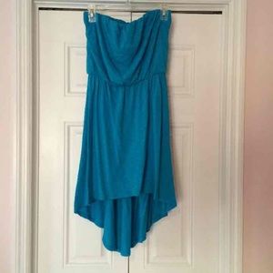 Blue EXPRESS high low dress - Medium