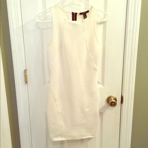White Racerback Dress