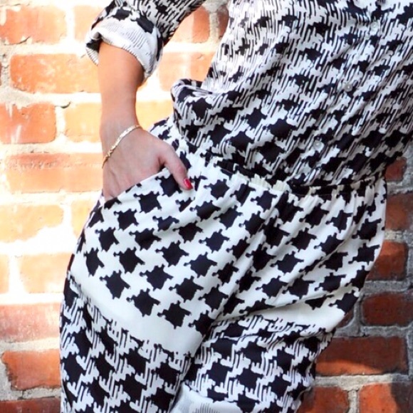 Houndstooth romper - Picture 4 of 5