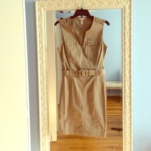 Belted Safari Dress - BR