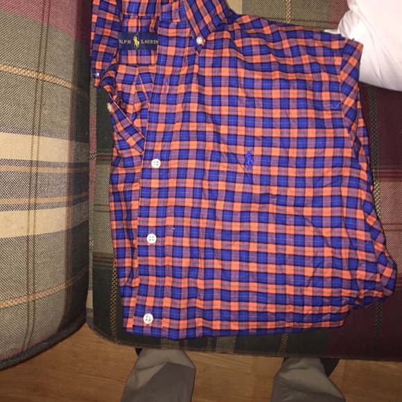 XL polo button down