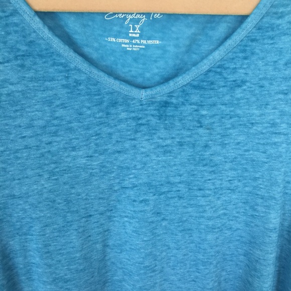 💠SOLD💠 Dark Turquoise Long Sleeve Top - Picture 2 of 4