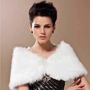 Ivory Faux Fur shawl. Last price reduction