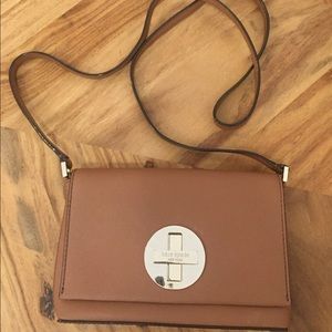 Kate Spade Brown Leather Crossbody Purse