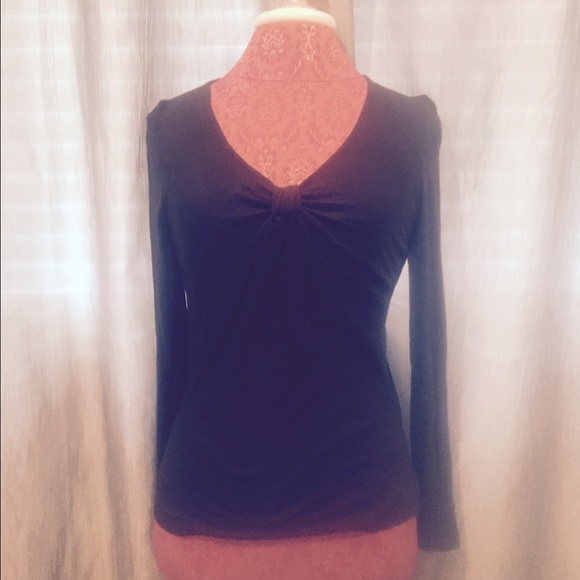 Black, long sleeve shirt. - Picture 2 of 3