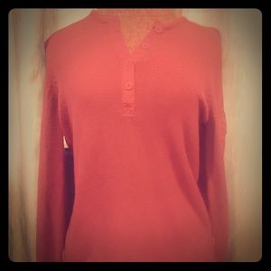 Red long sleeve shirt